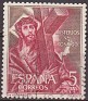 Spain 1962 Rosary 5 Ptas Multicolor Edifil 1471